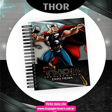 Caderno Colegial - 1 matéria - Thor