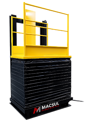 Elevador de Coluna com Trole para Movimentação de Cargas