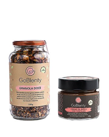 BF - Granola Doce + Creme de avelã