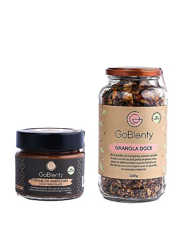 BF - Granola Doce + Creme de amendoim