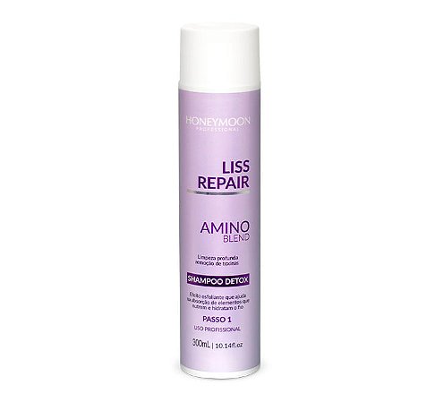 Shampoo Detox Liss Repair Amino Blend 300ml