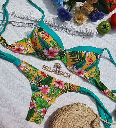 Biquíni Meia taça tropicali