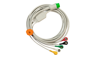 Cabo de ECG 5 Vias Compatível EasyShock