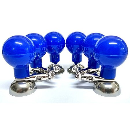 Eletrodo Precordial Adulto de Silicone com Prata kit com 6.