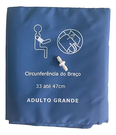Braçadeira Soft 2 Tubos 33-47 cm Obeso