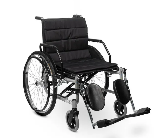 Cadeira de Rodas H17 Aço Carbono 50cm 130kg