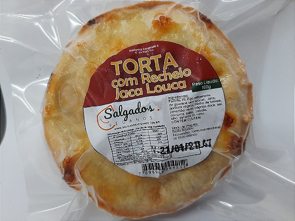 *A TORTA COM RECHEIO DE JACA LOUCA  - 160g