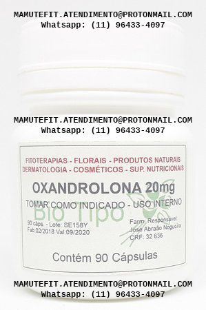 Como usar 20mg oxandrolona