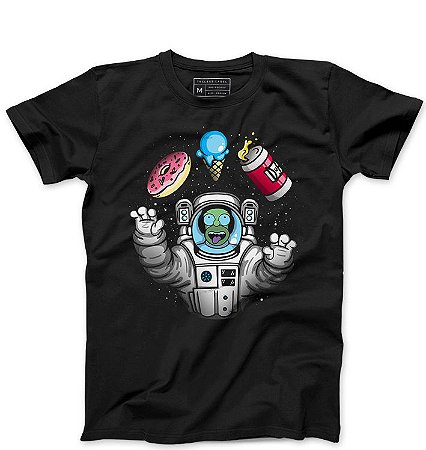 Camiseta Masculina Homer Simpsons Space - Loja Nerd e Geek - Presentes Criativos