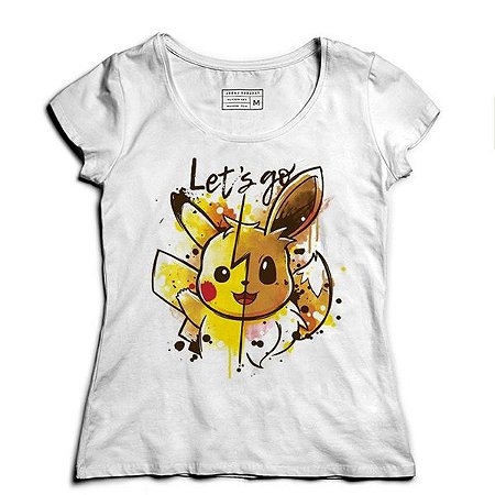 Camiseta Feminina Pikachu - Loja Nerd e Geek - Presentes Criativos