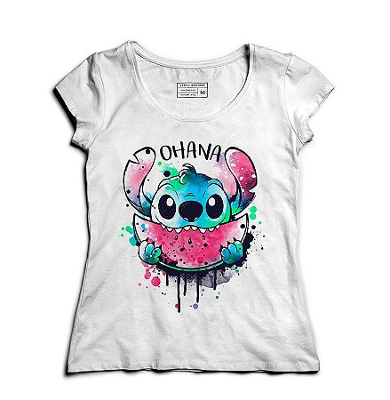 Camiseta Feminina Stitch - Loja Nerd e Geek - Presentes Criativos