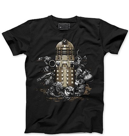 Camiseta Masculina Doctor Who - Machine - Loja Nerd e Geek - Presentes Criativos