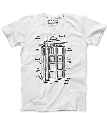 Camiseta Masculina Doctor Who - Loja Nerd e Geek - Presentes Criativos