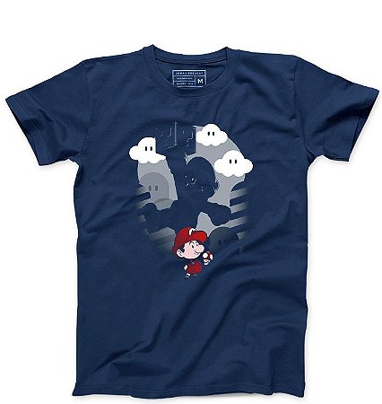 Camiseta Masculina Super Plumber - Loja Nerd e Geek - Presentes Criativos