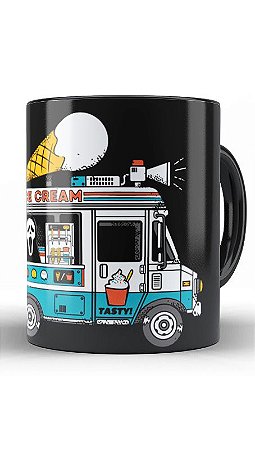 Caneca Geekz Todo Mundo em Panico - Ice Cream - Loja Nerd e Geek - Presentes Criativos