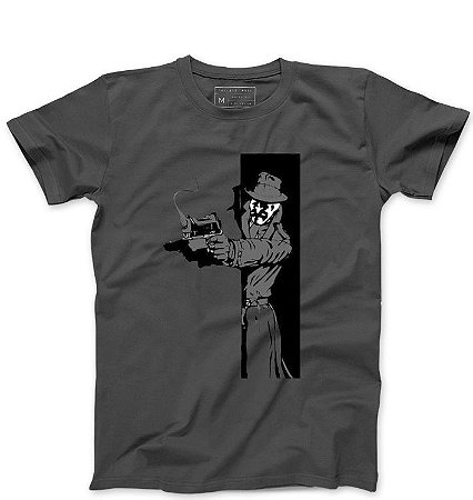 Camiseta Masculina Vigilante - Loja Nerd e Geek - Presentes Criativos