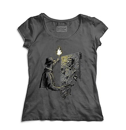 Camiseta Feminina Arqueologo - Loja Nerd e Geek - Presentes Criativos