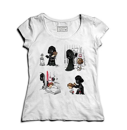 Camiseta Feminina Dark Daddy - Loja Nerd e Geek - Presentes Criativos