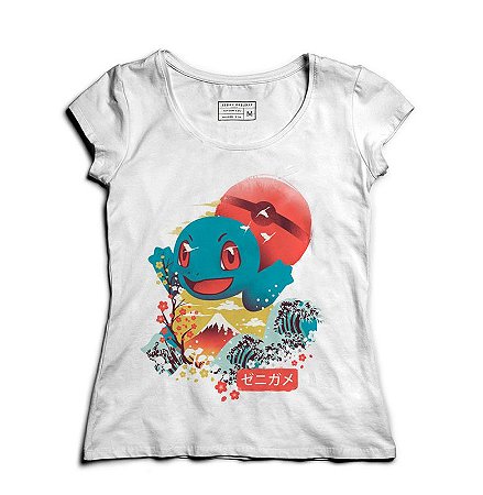 Camiseta Feminina Lets Go - Loja Nerd e Geek - Presentes Criativos