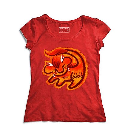 Camiseta Feminina Little Lion - Loja Nerd e Geek - Presentes Criativos