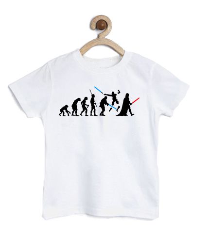 Camiseta Infantil Dark Evolution - Loja Nerd e Geek - Presentes Criativos