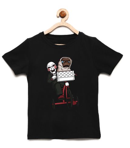 Camiseta Infantil Killer and ET - Loja Nerd e Geek - Presentes Criativos