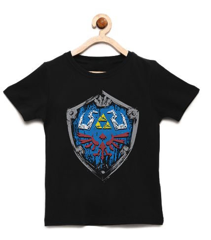 Camiseta Infantil Escudo Elf - Loja Nerd e Geek - Presentes Criativos