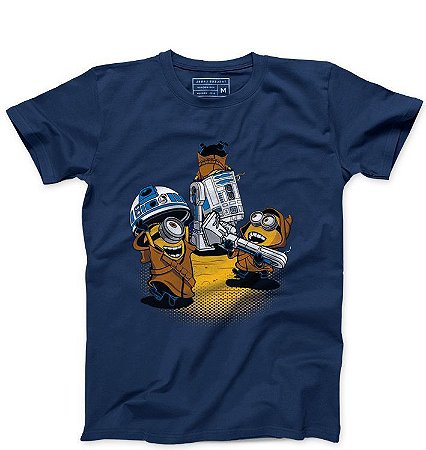 Camiseta Masculina  Mini Wars- Loja Nerd e Geek - Presentes Criativos