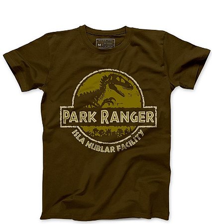 Camiseta Masculina Parque Ranger  - Loja Nerd e Geek - Presentes Criativos