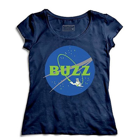 Camiseta Feminina Space Buzz - Loja Nerd e Geek - Presentes Criativos