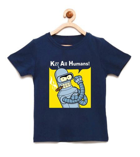 Camiseta Infantil Futurama - Loja Nerd e Geek - Presentes Criativos