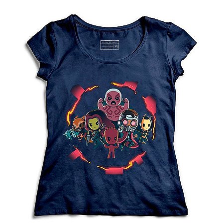 Camiseta Feminina Galaxi - Loja Nerd e Geek - Presentes Criativos