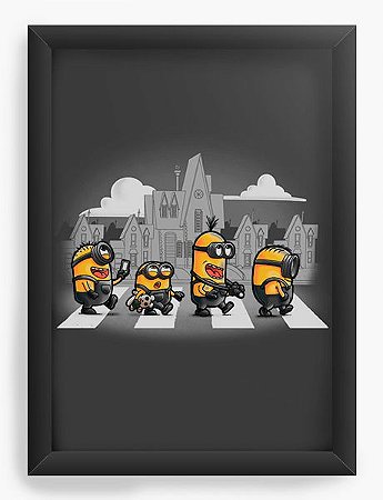 Quadro Decorativo A4 (33X24) Road - Loja Nerd e Geek - Presentes Criativos