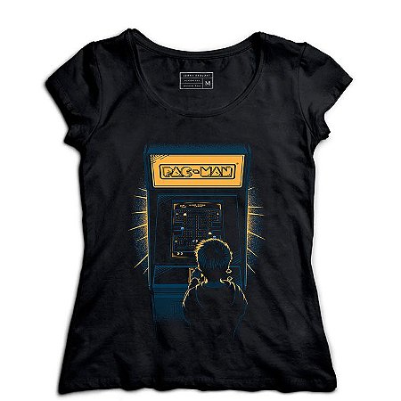 Camiseta Feminina Arcade - Loja Nerd e Geek - Presentes Criativos