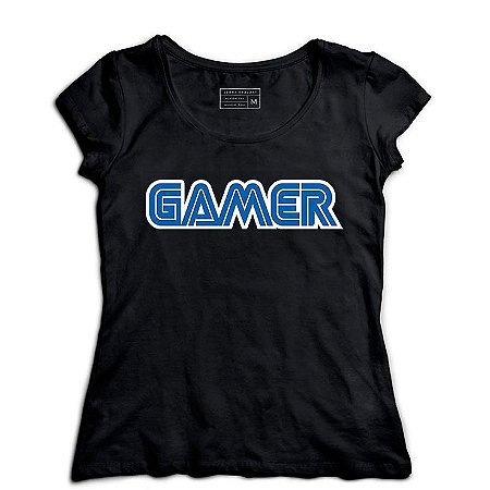 Camiseta Feminina Gamer - Loja Nerd e Geek - Presentes Criativos