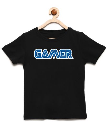 Camiseta Infantil Gamer - Loja Nerd e Geek - Presentes Criativos