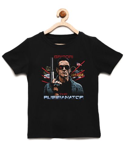 Camiseta Infantil Exterminador - Loja Nerd e Geek - Presentes Criativos