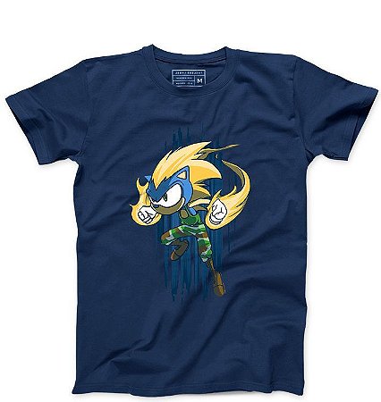 Camiseta Masculina  Hedgehog - Loja Nerd e Geek - Presentes Criativos
