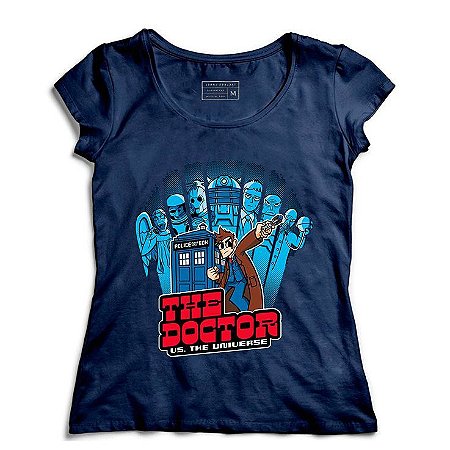 Camiseta Feminina The Doctor - Loja Nerd e Geek - Presentes Criativos