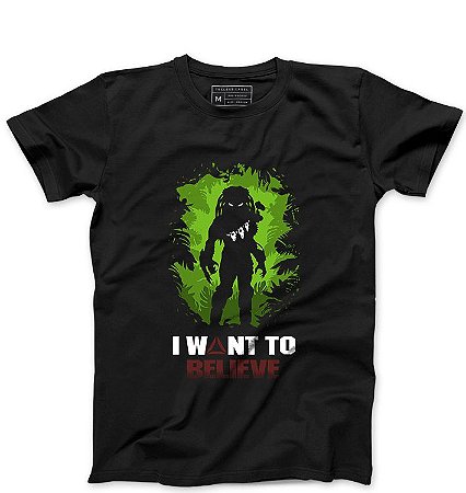 Camiseta Masculina Predador - Loja Nerd e Geek - Presentes Criativos