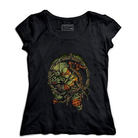 Camiseta Feminina Tartarugas Ninja - Loja Nerd e Geek - Presentes Criativos