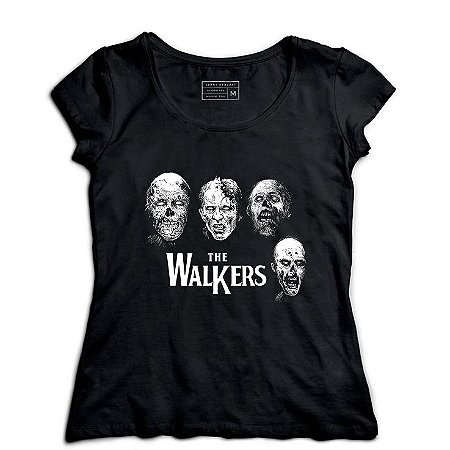 Camiseta Feminina Zombies - Loja Nerd e Geek - Presentes Criativos
