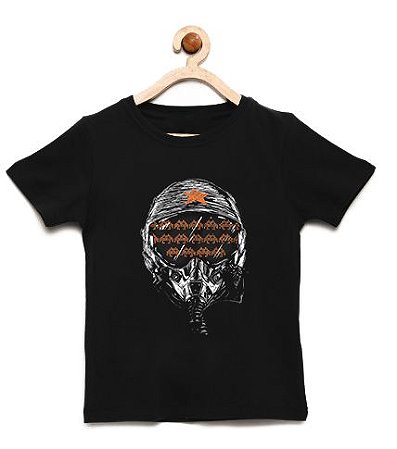 Camiseta Infantil Helmet - Loja Nerd e Geek - Presentes Criativos