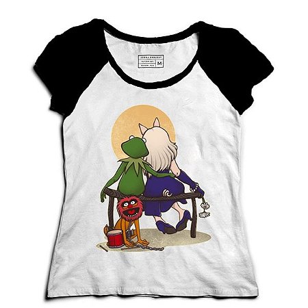 Camiseta Feminina Raglan Babies Friends - Loja Nerd e Geek