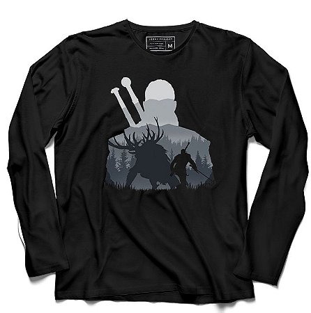 Camiseta Masculina The Witcher   - Loja Nerd e Geek - Presentes Criativos