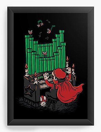 Quadro Decorativo A3 (45X33) Opera - Loja Nerd e Geek - Presentes Criativos