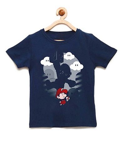 Camiseta Infantil Super Plumber - Loja Nerd e Geek - Presentes Criativos