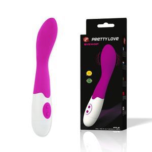 Vibrador Ponto G,COM 30 Vibrações Pretty " LOVE BISHOP"