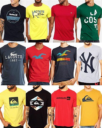 quais as marcas de camisas mais famosas