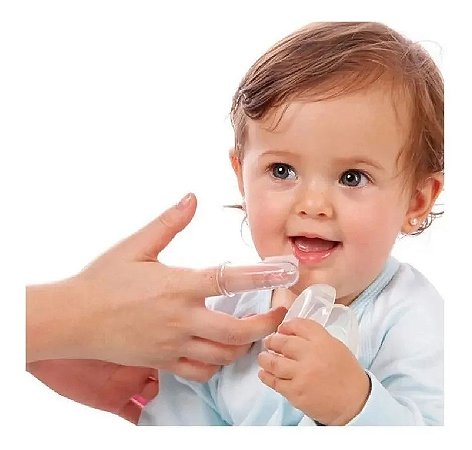 Escova Massageador Gengiva Antistress Mordedor Dentição Bebê